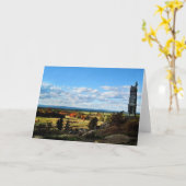 少し円形上(2)の1 カード (黄色い花)