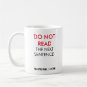 少し反逆者! 私は好みます! おもしろいなコーヒー・マグ コーヒーマグカップ (左)