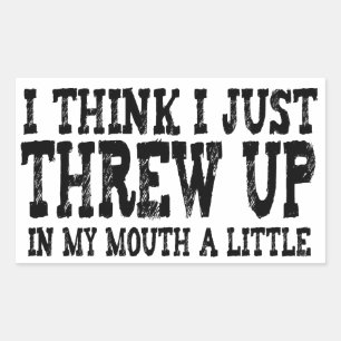 少し口の中に吐き出した 長方形シール