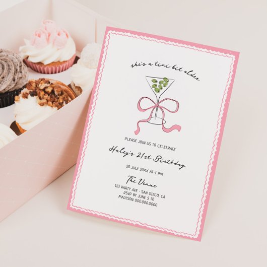 少し古い手予測できな描き誕生日 招待状