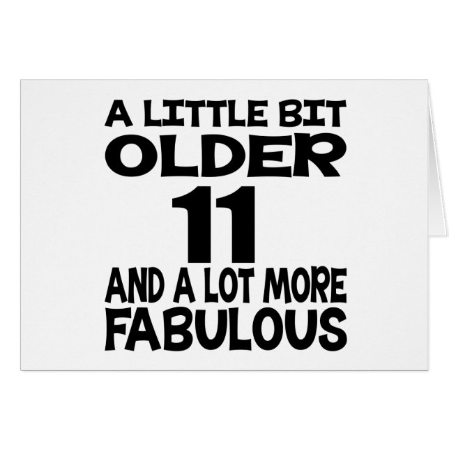 少し古い11誕生日デザイン (正面横)