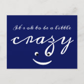 少し可愛くてい熱狂するいおもしろい ポストカード (正面)