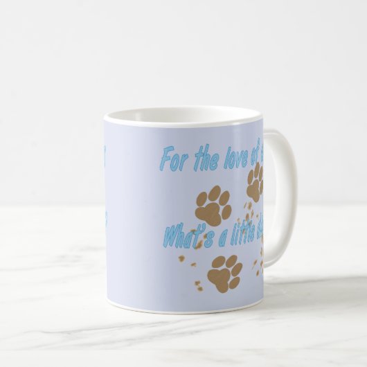 少し土はである何 コーヒーマグカップ (正面右)