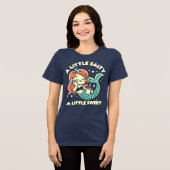 少し塩辛く甘い トライブレンドＴシャツ (正面全面)