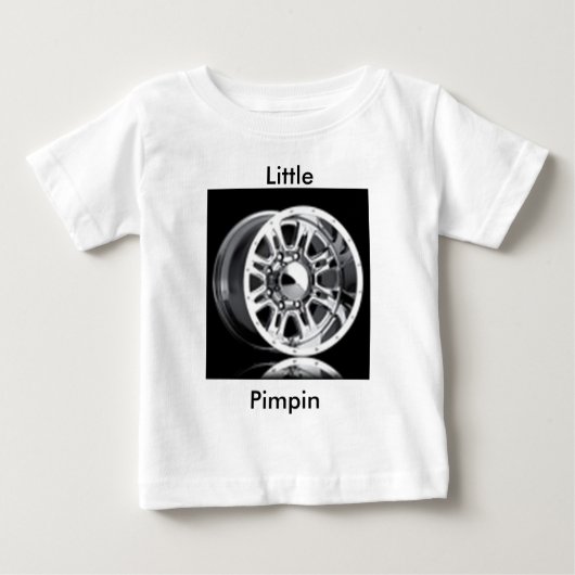 少し売春あっせん業者 ベビーTシャツ (正面)