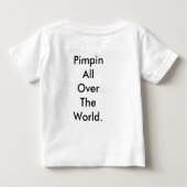 少し売春あっせん業者 ベビーTシャツ (裏面)