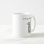 少し大人になった コーヒーマグカップ (正面右)