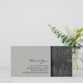 少し天使1の子供のスケッチの悔やみや弔慰は感謝していしています サンキューカード (スタンド正面)