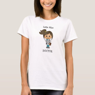 少し失敗の医者-かわいいブルネット Tシャツ