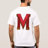 少し失敗の恐怖すべて Tシャツ (裏面)