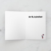 少し失敗の死のバレンタイン シーズンカード (内部)