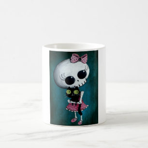 少し失敗の死-ハロウィンの美しい コーヒーマグカップ