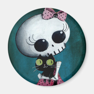 少し失敗の死-ハロウィンの美しい マグネット