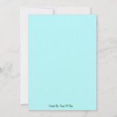 少し失敗ディーノの誕生日の招待状 招待状 (裏面)