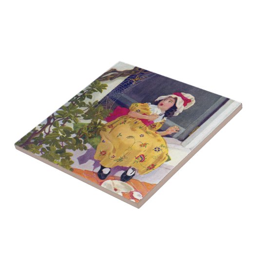 少し失敗Muffetの童謡 タイル (側面)