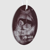 少し奇跡2の写真のベビーが発表する超音波 オーナメント (正面)