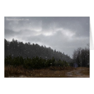 少し山の掘っ建て小屋