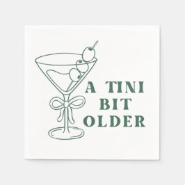 少し年上のティニ スタンダードカクテルナプキン