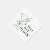 少し年上のティニ スタンダードカクテルナプキン (角)