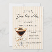 少し年上のマーティーニ・エスプレッソへの招待 招待状 (正面)