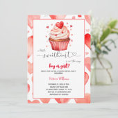 少し恋人のバレンタインのハートジェンダーが明らかにする 招待状 (スタンド正面)