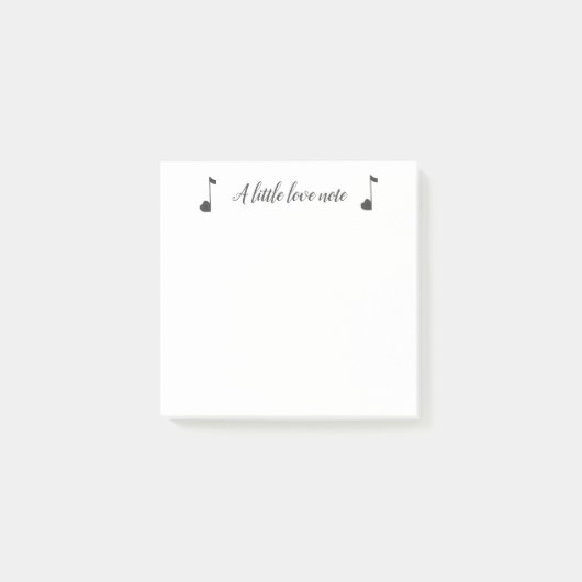 少し愛ノートの付箋のパッド ポストイット (正面)