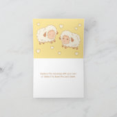 少し感謝していの羊感謝していの肉 サンキューカード (内部)