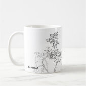 少し手が出る！クラシックマグ コーヒーマグカップ (左)