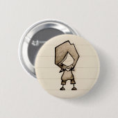 少し手のハート 缶バッジ (正面&裏面)