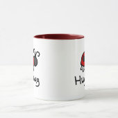 少し抱擁虫 マグカップ (中央)