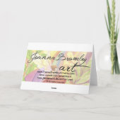 "少し散歩"カード カード (裏面)