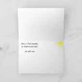 少し日光の挨拶 カード (内部)