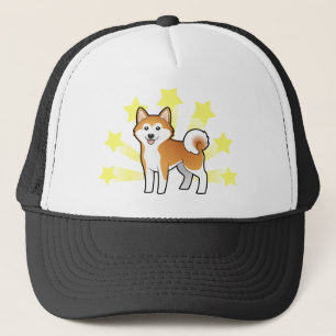 少し星秋田Inu/柴犬 キャップ