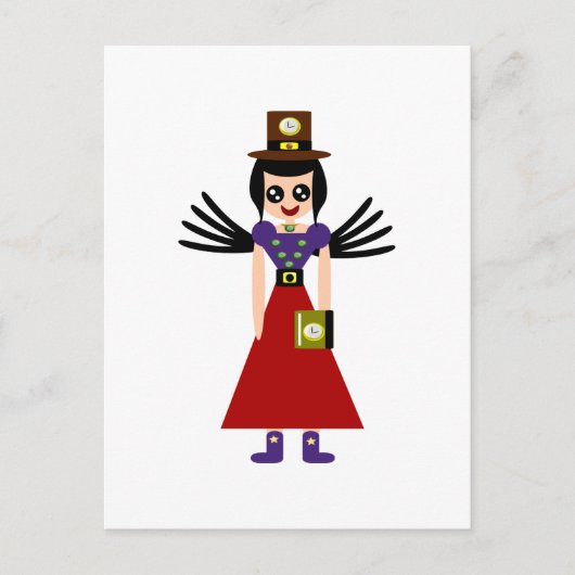 少し時間の公爵夫人を下回る ポストカード (正面)