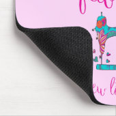 少し時間を縫え!裁縫マウスマット マウスパッド (コーナー)