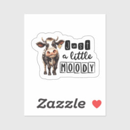 少し気分屋である シール