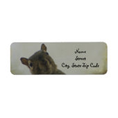 少し気味悪い ラベル (正面)