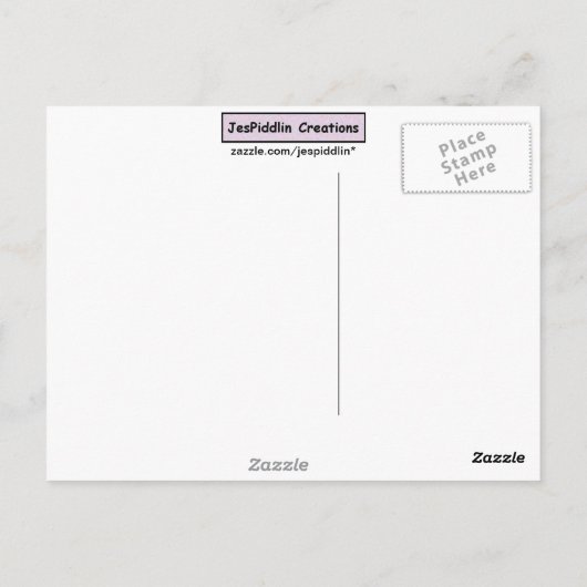 少し水仙の… ポストカード (裏面)