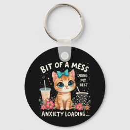 少し混乱、私の不安のロードを最高の行う キーホルダー