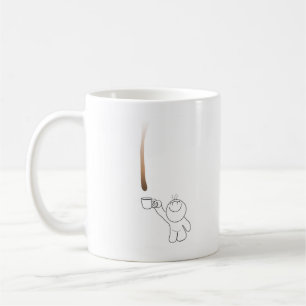 少し滴りの人のマグ コーヒーマグカップ