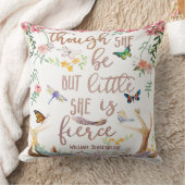 少し激しいBohoの森林女の子の子供部屋の枕 クッション (ブランケット)