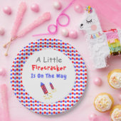 少し爆竹が進んでいる ペーパープレート (パーティー)