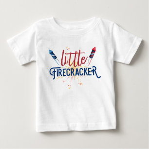 少し爆竹のTシャツ ベビーTシャツ