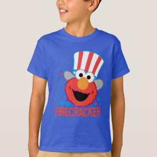 少し爆竹Elmo Tシャツ