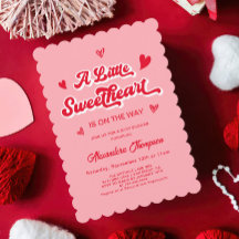 少し甘いバレンタインの赤ちゃんシャワー