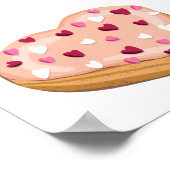 少し甘いバレンタインは赤ちゃんシャワーを贈る ポスター (角)