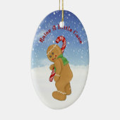 少し甘いユーモアを浮かべる セラミックオーナメント (右)