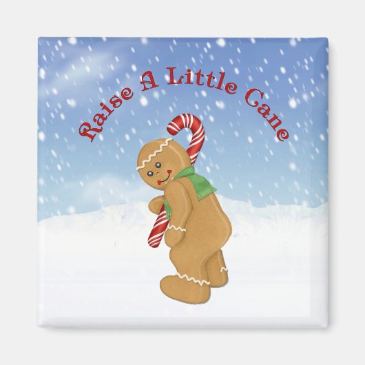 少し甘いユーモアを浮かべる マグネット (正面)