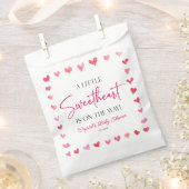 少し甘い赤いピンクのハート赤いシャワー フェイバーバッグ (クリップ留めされた状態)