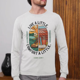 少し生きろ、心地よい少モダンしスタイリッシュ、 Tシャツ